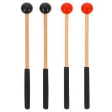 Worgeous Percussion Sticks Rotbraun Holz 2 Paar 8,7x1 Zoll