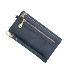 1Portefeuille Femme En Cuir PU , -Monnaie