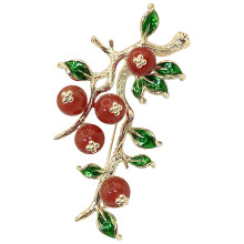 1Persoonlijke Broche Pin Vrouwen Fruit Design Sieraden Accessoire