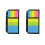 2 Fahnen Lesezeichen Notizen Tabs Bunt 5