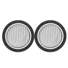 2St Auto Bekerhouder Onderzetters, Carbon Fiber, Antislip Voor Vrouwen