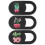 3St Privacy Covers Telefoon En Computer Camera's ABS 2