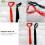2Stk Rot Einfarbig Formelle Fliege Business Schul 9