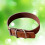 Collier En Cuir Vache Marron Pour Simple Robuste 4