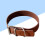 Collier En Cuir Vache Marron Pour Simple Robuste 9