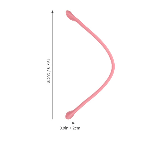 1Paire Sac À Main Rose Cuir Durable Remplacement Séduisant 1
