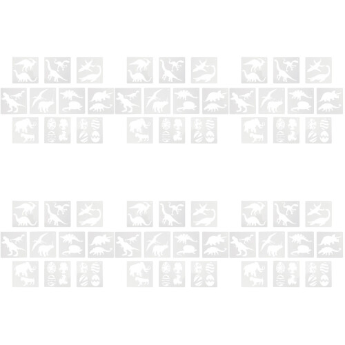 6 Aantal Planner Stencils Sticker Sjabloonkaart Kind 2