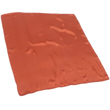 1Elegante Dames Halsdoek Imitatie Zijde Bruin Trendy