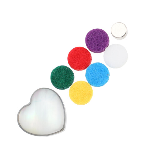 1Set Delicate Masker Clip Met Essentiële Diffuser Functie