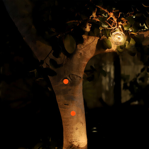 Glow Tacks Reflektierende Wegemarkierungsstifte Orange 50 2
