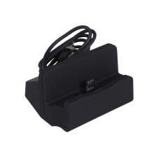 1Desktop Charger Zwart Voor Snelle Telefoonlading Op Bureau