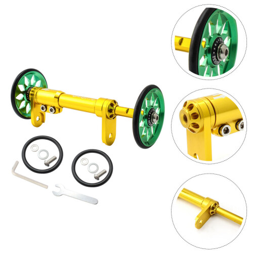 1 Set Inklapbare Easy Wheel Verlengstaaf Compatibel Met Brompto 2