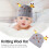 1St Babyhut Garn Wärmehut Winter Grau 9