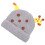 1St Babyhut Garn Wärmehut Winter Grau 5