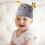 1St Babyhut Garn Wärmehut Winter Grau 8