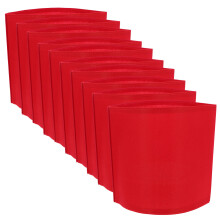 Adult Captain Armband Rot Twillstoff 10er Pack