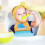 Raindrops Speichelbinde Baby Polyester Bunt 1 11