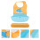 Raindrops Speichelbinde Baby Polyester Bunt 1 5