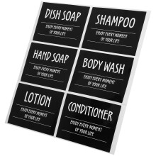 Badezimmer Spender Aufkleber Toilettenartikel Etiketten