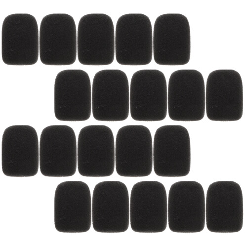 Microphone Mic Cover Wind Noise Reduction Schwarzer 24