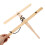Camping Ausrüstung Holz Feuerbohrer Set Kompakt 6