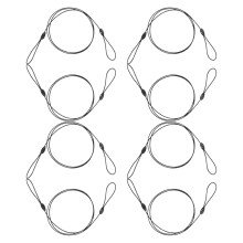 Tether Lanyard Schwarz 8 23,58x0,04x0,04 Zoll