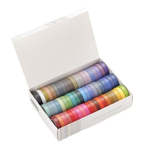 Diy Washi Papierklebeband Bunt 60 2