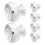 Modern Acrylic Crystal Pulls Easy Install Für Möbel 10