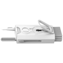 1Set Wit Schoonmaakset Voor Elektronica Toetsenbord Scherm Oortelefoon