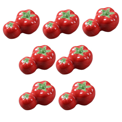 Home Essstäbchenhalter Keramik Rot 1 Set 2