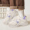 Sneakers Damen Chunky Beige Größe 37 5