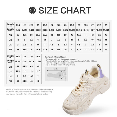 Sneakers Damen Chunky Beige Größe 37 1