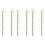 6 Bögen Wandtattoo PVC Kind Cartoon 6