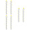 6 Bögen Wandtattoo PVC Kind Cartoon 9