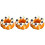 3Stk Fake Donut Display Künstliches Dessert Modell 4