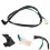 Durable Brake Light Switch Cable Black Copper Rubber for Motorbike 11