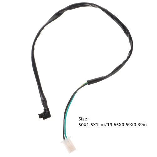 Durable Brake Light Switch Cable Black Copper Rubber for Motorbike 2