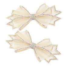 Schuhcharms Für Brautschleife Beige 1 Paar