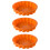 3Stk Verdickte Silikon Blumen Kuchenform Backform 8