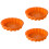 3Stk Verdickte Silikon Blumen Kuchenform Backform 6