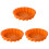 3Stk Verdickte Silikon Blumen Kuchenform Backform 2
