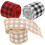 Verpackungsband Polyester Schwarz Rot Kariert 3 5