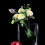 3Pcs Flores Falsas Hidrângea Brancas Para Decoração Interna 7