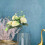 3Pcs Flores Falsas Hidrângea Brancas Para Decoração Interna 6