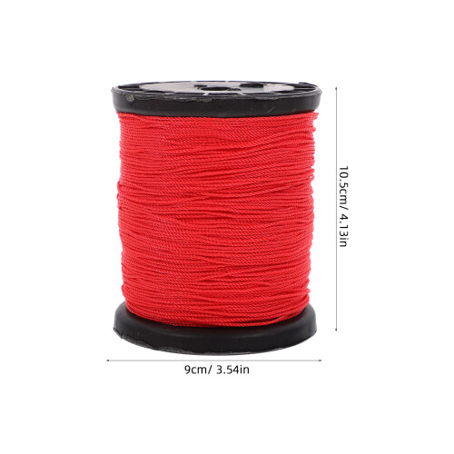 Mauern Nylon Schnur Rot 2x80 M 1
