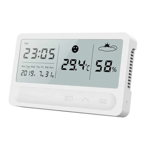 Digital Hygrometer Touch Feuchtigkeitsmesser Multifunktion
