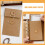 Mlins 5 Postkartenumschläge Großpackung Für Büro 6