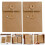 Mlins 5 Postkartenumschläge Großpackung Für Büro 10