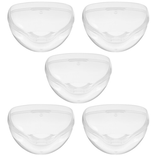 5Stk Transparent Pacifierbox Sicheren Aufbewahren Von Babysaugern