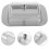 Decor Käsebox 18,50 X 12,30 X 1,30 Cm Silber 10
